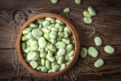 Plant baby broad bean plants now